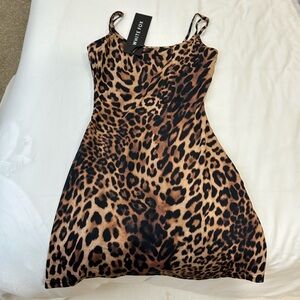 Cheetah mini dress